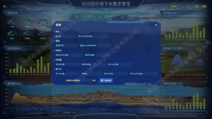 四預(yù)功能界面